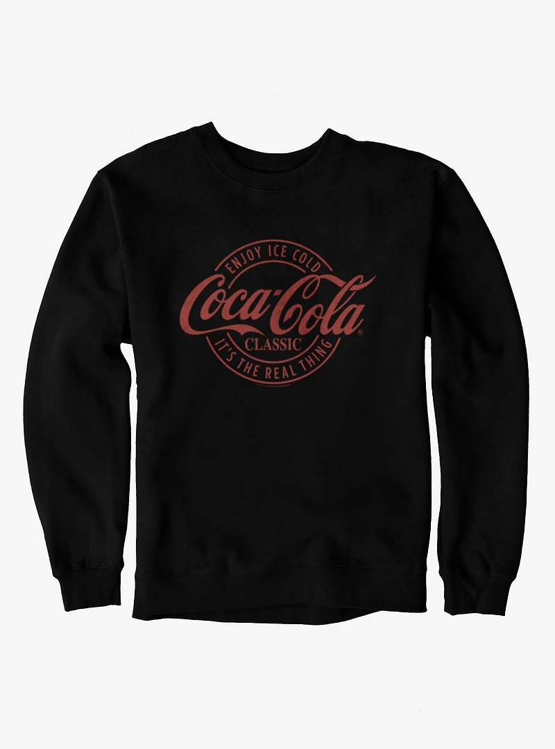 Coca-Cola Classic Enjoy The Real Thing Sweatshirt
