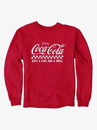 Coca-Cola Classic Enjoy and A Smile Sweatshirt