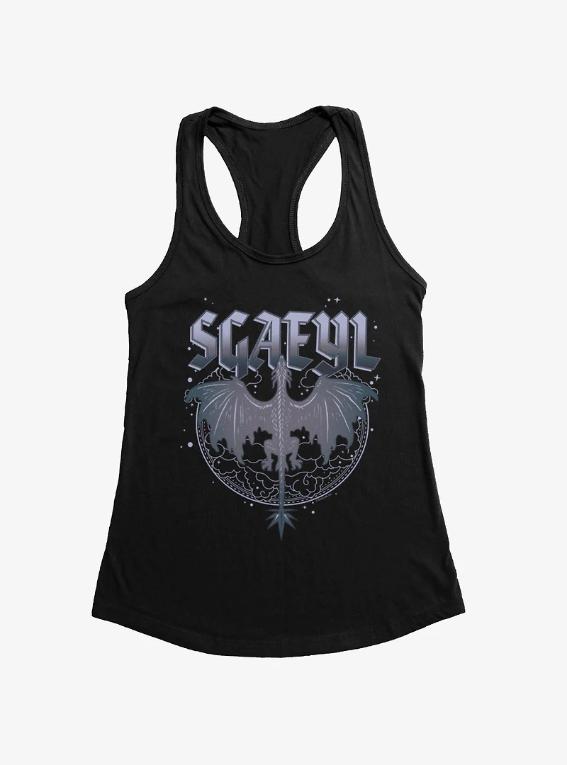 The Empyrean Fourth Wing Sgaeyl Flight Womens Tank Top