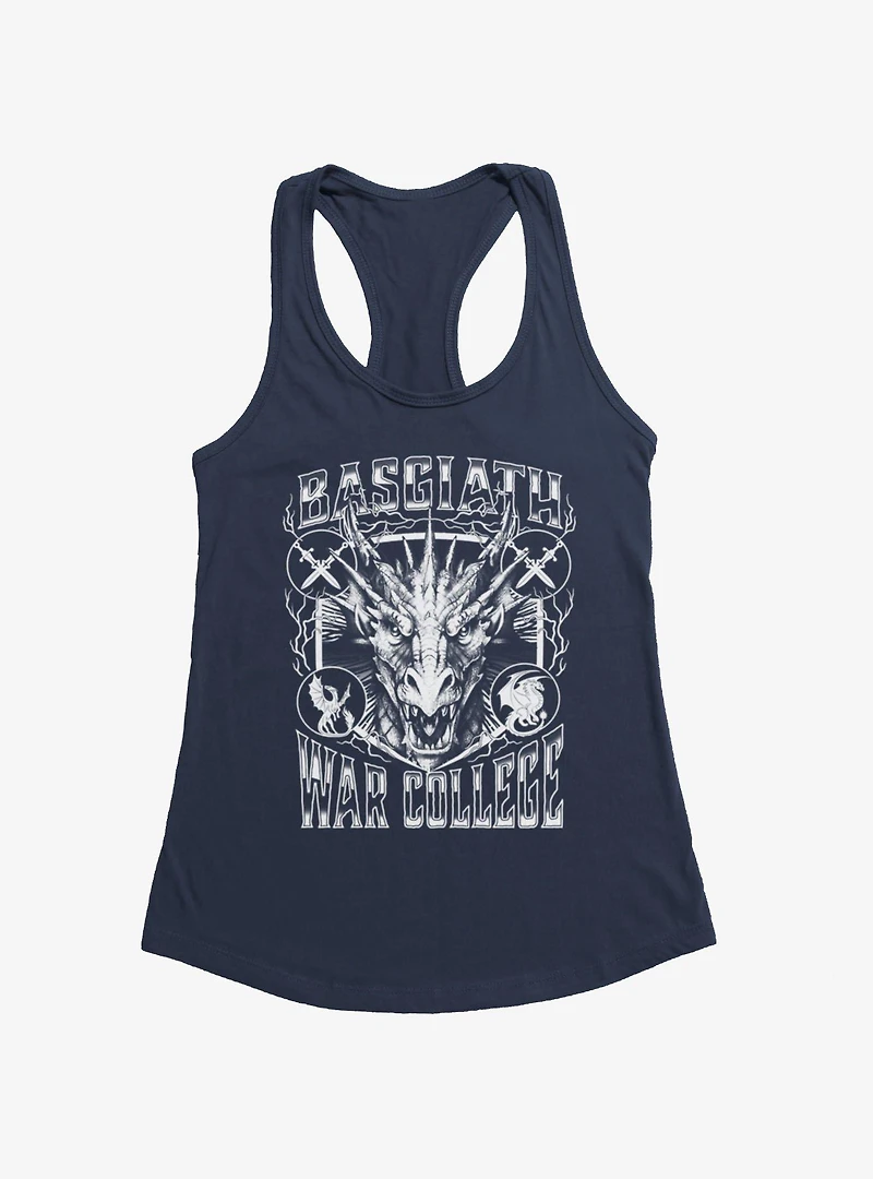 The Empyrean Fourth Wing Dragon Head Womens Tank Top