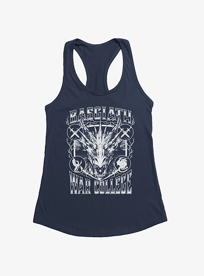 The Empyrean Fourth Wing Dragon Head Womens Tank Top
