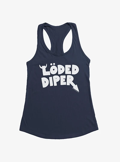 Diary Of A Wimpy Kid Loded Diper Logo Womens Tank Top