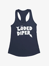 Diary Of A Wimpy Kid Loded Diper Logo Womens Tank Top
