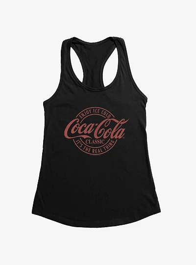 Coca-Cola Classic Enjoy The Real Thing Womens Tank Top