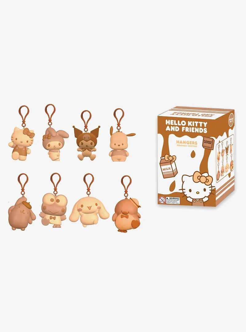 Sanrio Hello Kitty and Friends Chocolate Milk Blind Box Bag Clip