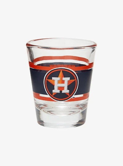 Houston Astros Logo Mini Glass