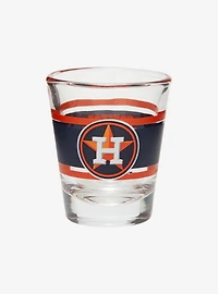 Houston Astros Logo Mini Glass