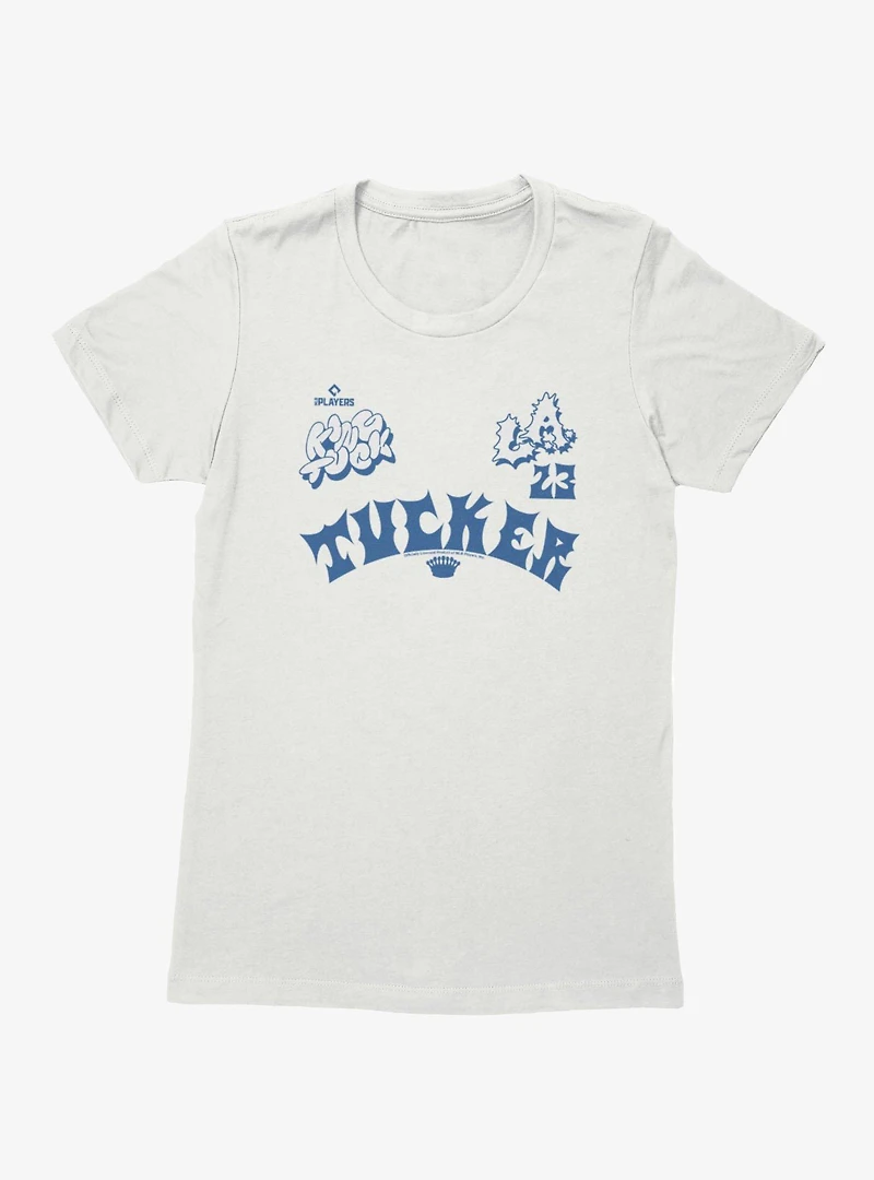 MLB Los Angeles Dodgers King Tuck Kyle Tucker 23 Womens T-Shirt Box Lunch Exclusive