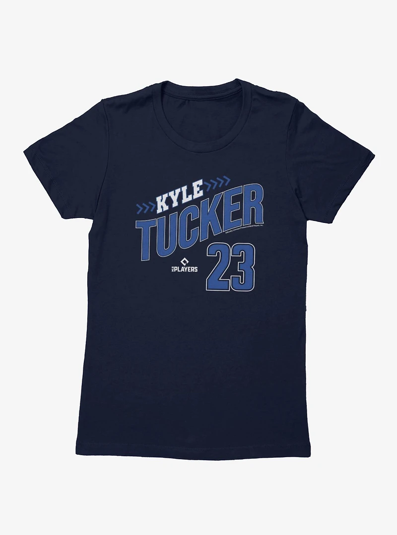 MLB Los Angeles Dodgers Kyle Tucker Swoop Arrows 23 Womens T-Shirt Box Lunch Exclusive