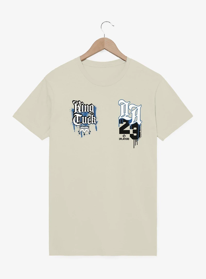 MLB Los Angeles Dodgers King Tuck Kyle Tucker Crown LA 23 T-Shirt Box Lunch Exclusive