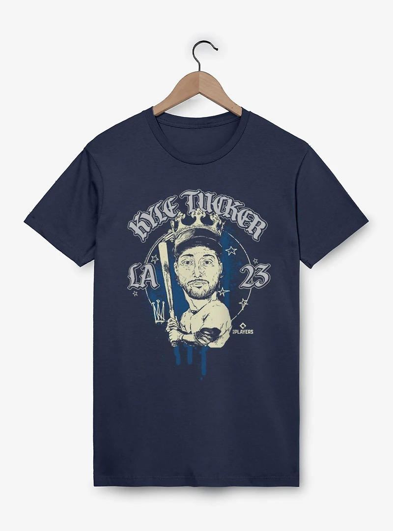 MLB Los Angeles Dodgers Kyle Tucker Caricature LA 23 T-Shirt Box Lunch Exclusive
