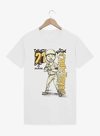 MLB San Diego Padres Nick Castellanos Batter Pose Caricature 21 T-Shirt Box Lunch Exclusive