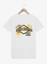MLB San Diego Padres Nick Castellanos Plate 21 T-Shirt Box Lunch Exclusive