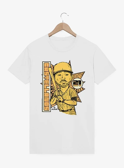 MLB San Diego Padres Nick Castellanos Star Caricature 21 T-Shirt Box Lunch Exclusive