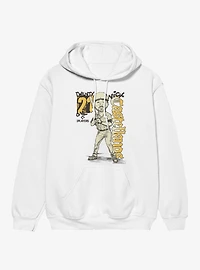 MLB San Diego Padres Nick Castellanos Batter Pose Caricature 21 Hoodie Box Lunch Exclusive