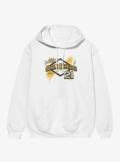 MLB San Diego Padres Nick Castellanos Plate 21 Hoodie Box Lunch Exclusive