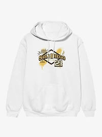 MLB San Diego Padres Nick Castellanos Plate 21 Hoodie Box Lunch Exclusive