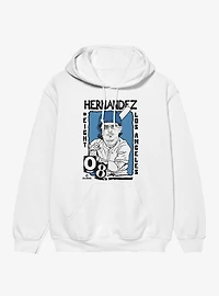 MLB Los Angeles Dodgers Enrique Kike Hernandez Caricature 08 Hoodie Box Lunch Exclusive