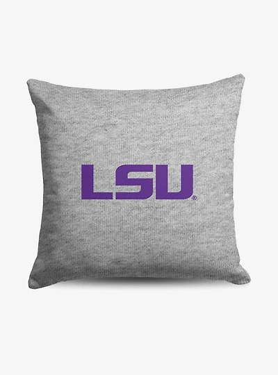 NCAA LSU Tigers Logo Sweatshirt Pillow
