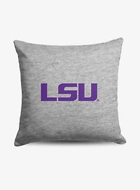NCAA LSU Tigers Logo Sweatshirt Pillow