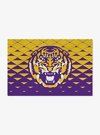 NCAA LSU Tigers Dropzone Washable Rug