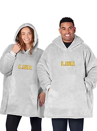 NCAA Louisiana State University Tigers Heather Grey Hoodler Pullover Hoodie