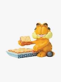 Garfield With Piece of Lasagna Figurine