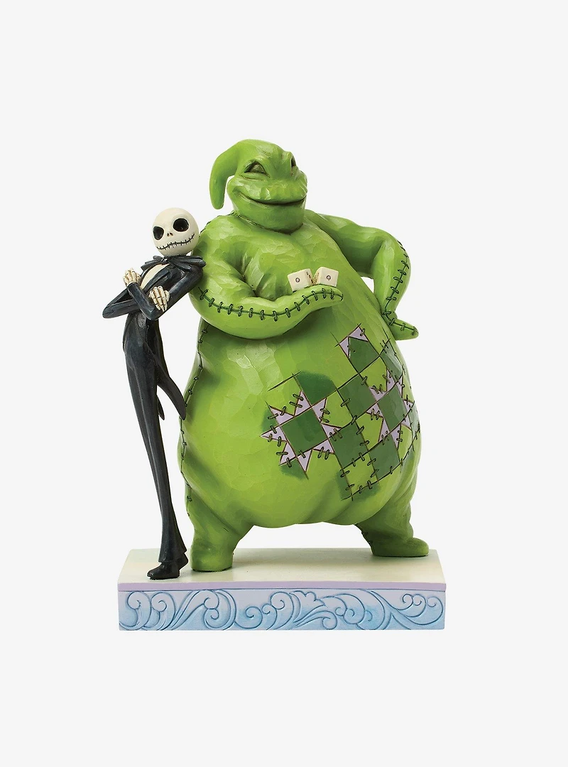 Disney Nightmare Before Christmas Jack and Oogie Back-To-Back Figurine