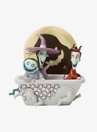 Disney Nightmare Before Christmas Lock Shock and Barrel in Tub Figurine