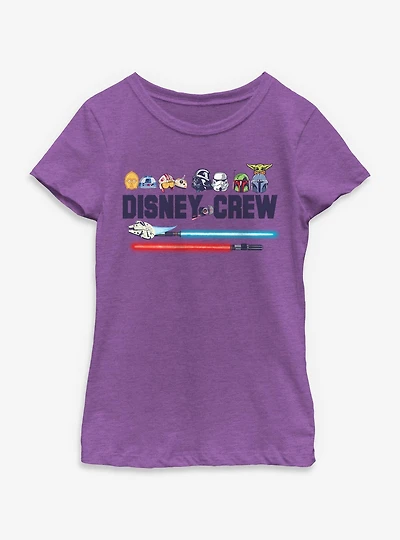 Star Wars Galactic Crew Youth Girls T-Shirt