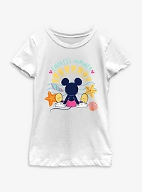 Disney Mickey Mouse Endless Summer Beach Gaze Youth Girls T-Shirt