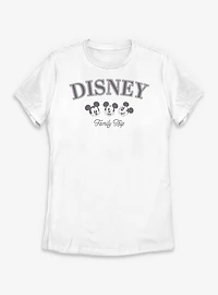 Disney Mickey Mouse Family Trip Heads Womens T-Shirt