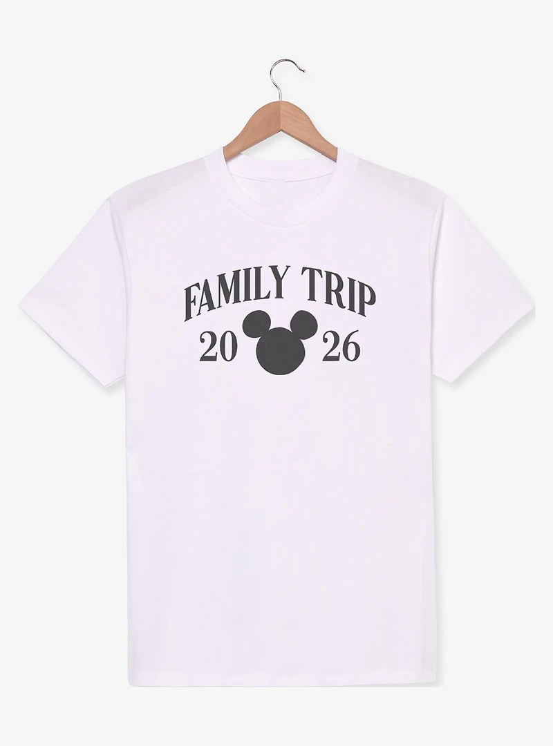 Disney Mickey Mouse Head Family Trip 2026 T-Shirt