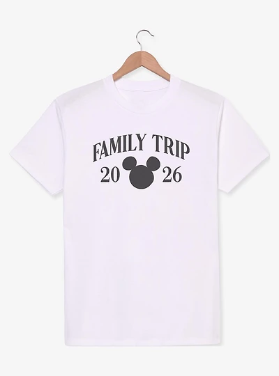 Disney Mickey Mouse Head Family Trip 2026 T-Shirt