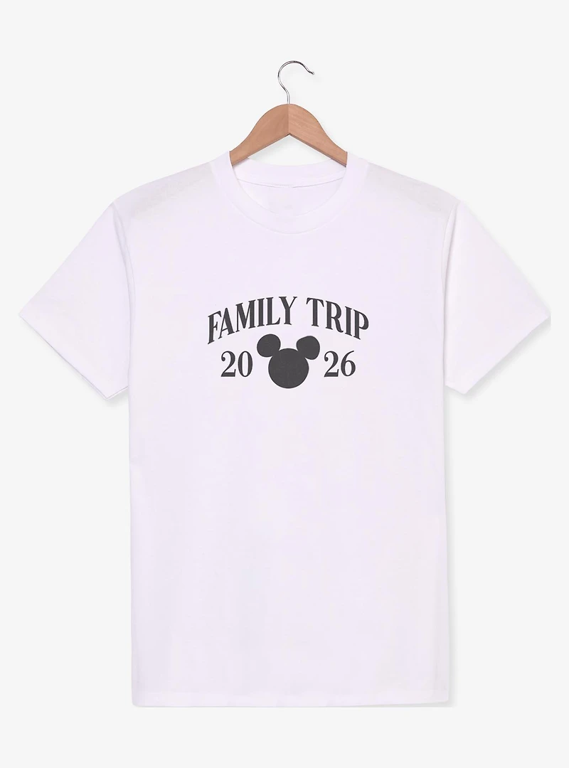 Disney Mickey Mouse Head Family Trip 2026 Womens T-Shirt