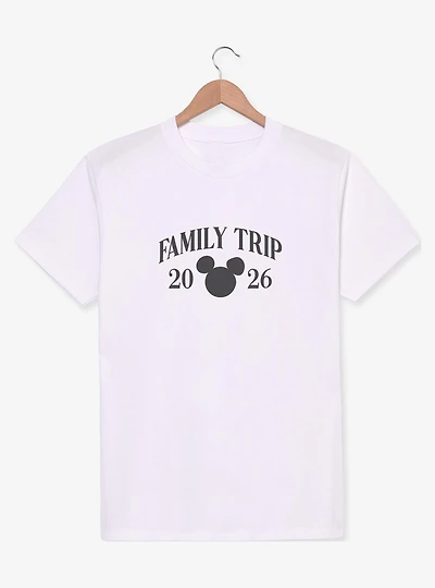 Disney Mickey Mouse Head Family Trip 2026 Womens T-Shirt