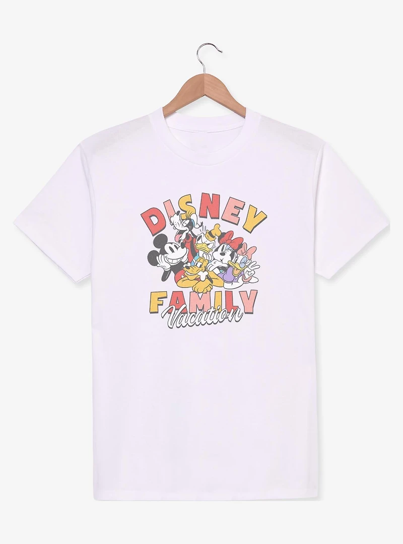 Disney Mickey Mouse & Friends Family Vacation T-Shirt