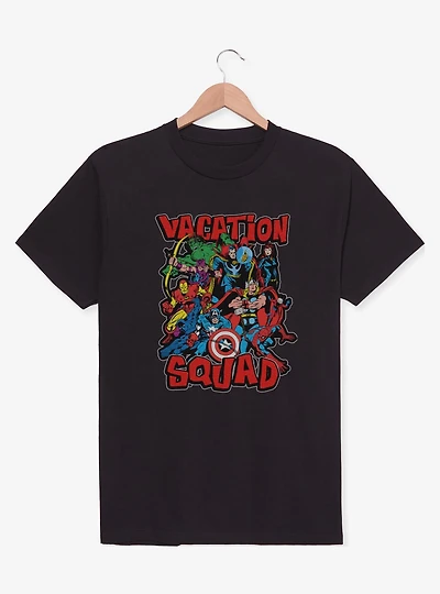 Marvel Avengers Vacation Squad Fighting Stance T-Shirt