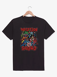 Marvel Avengers Vacation Squad Fighting Stance T-Shirt