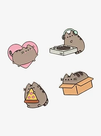 Pusheen Set Of Four Pins