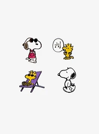 Snoopy Pin Set Set Of Four Pins