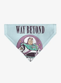 Disney Toy Story Buzz Lightyear Way Beyond Pose Slip On Collar Pet Bandana - Bandana Only