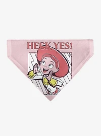 Disney Toy Story Jessie Heck Yes Pose Slip On Collar Pet Bandana - Bandana Only
