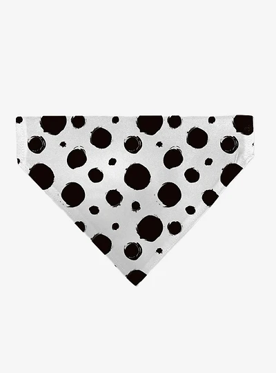 Disney 101 Dalmatians Cruella Spots Slip On Collar Pet Bandana - Bandana Only