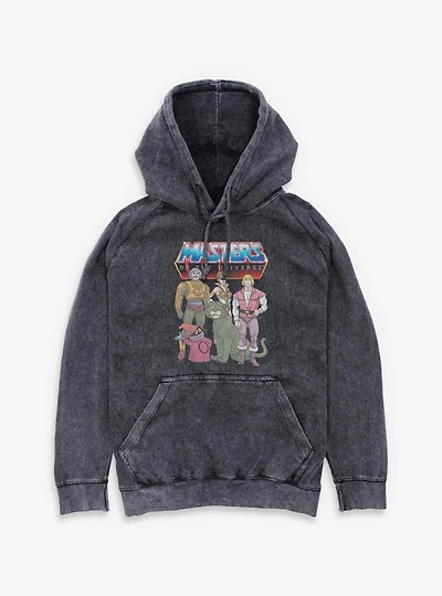 Masters Of The Universe Hero Group Mineral Wash Hoodie