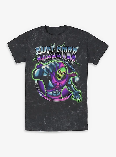 Masters Of The Universe Skeletor Shine Mineral Wash T-Shirt