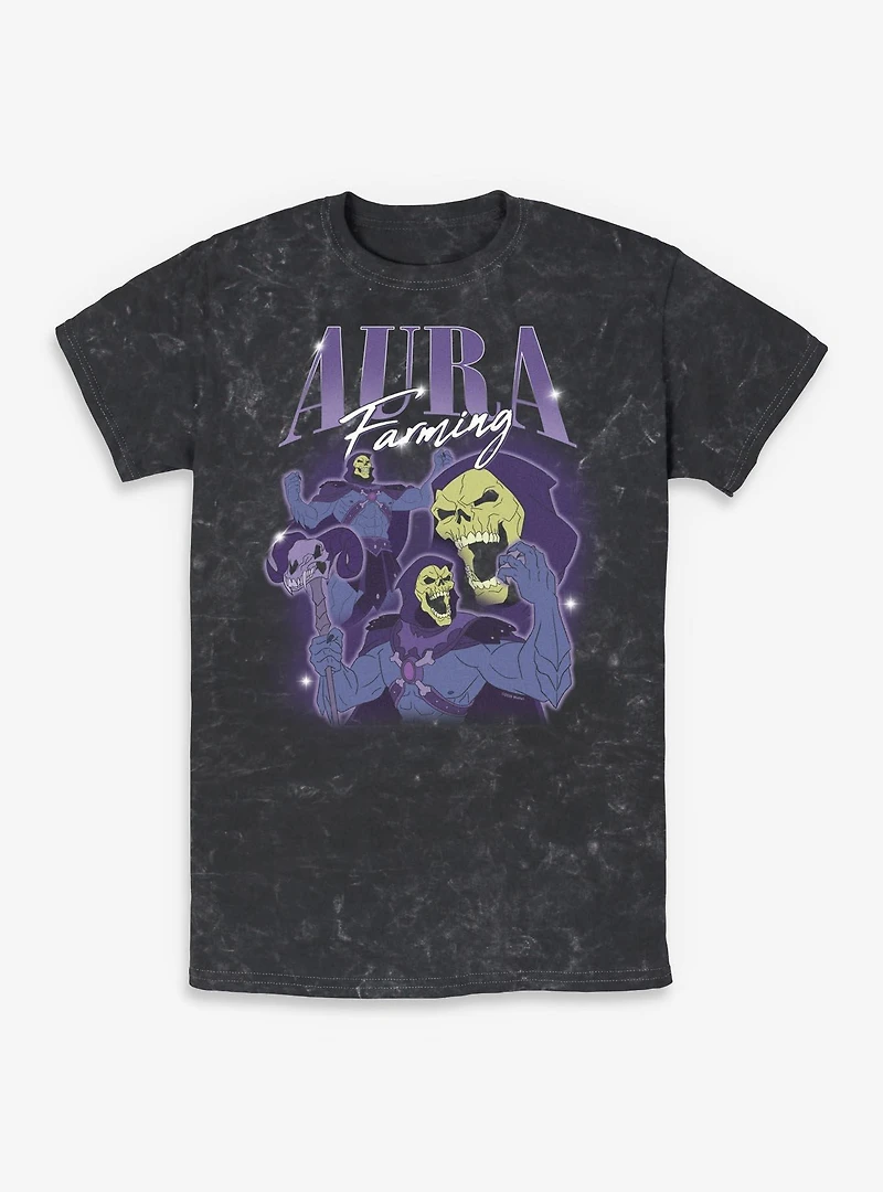 Masters Of The Universe Skeletor Aura Mineral Wash T-Shirt