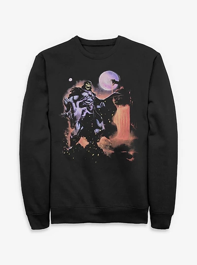 Masters Of The Universe Skeletor Full Moon Poster Sweatshirt