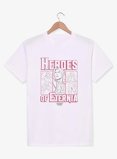 Masters Of The Universe Heores Eternia Panels T-Shirt