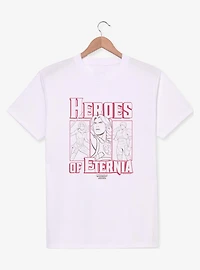 Masters Of The Universe Heores Eternia Panels T-Shirt